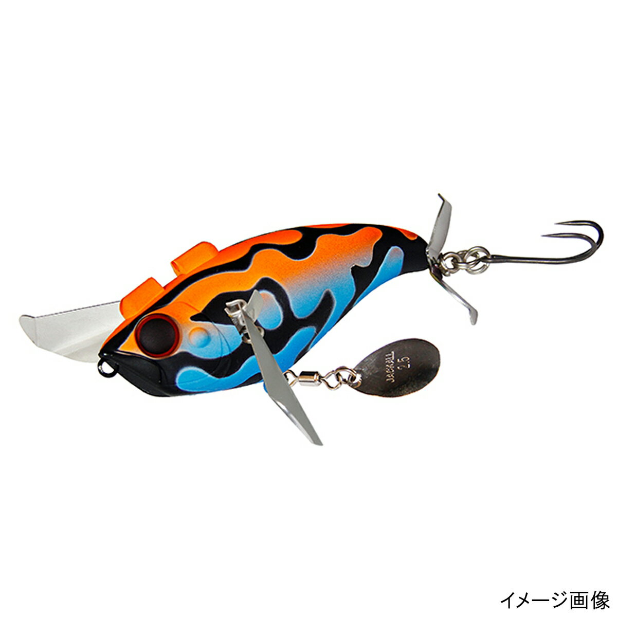 【5日限定!3点購入で最大5000p!】ジャッカル ルアー 爆音ポンパドール 鯰 カスタム オレオレシークレット