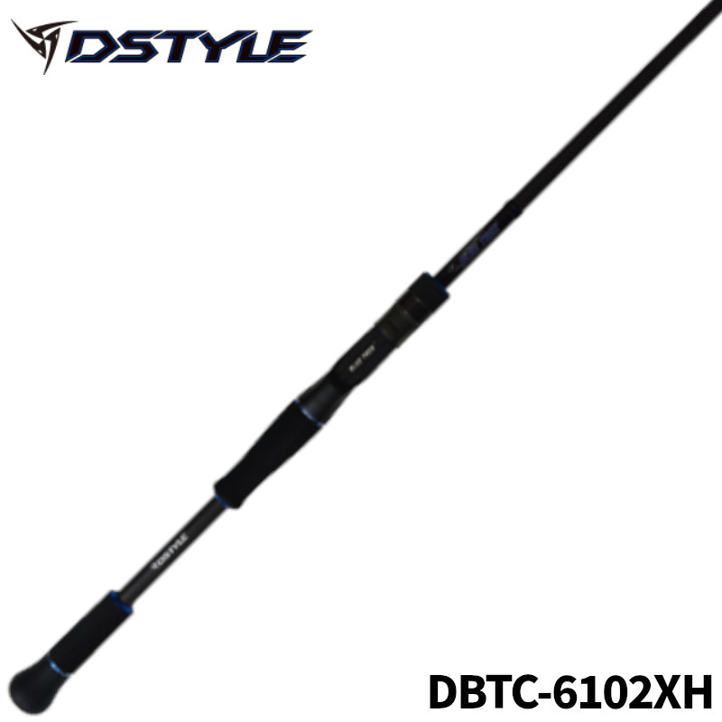 DSTYLE バスロッド BLUE TREK(ブルートレック) 2ピースモデル DBTC-6102XH 24年追加モデル バスロッド