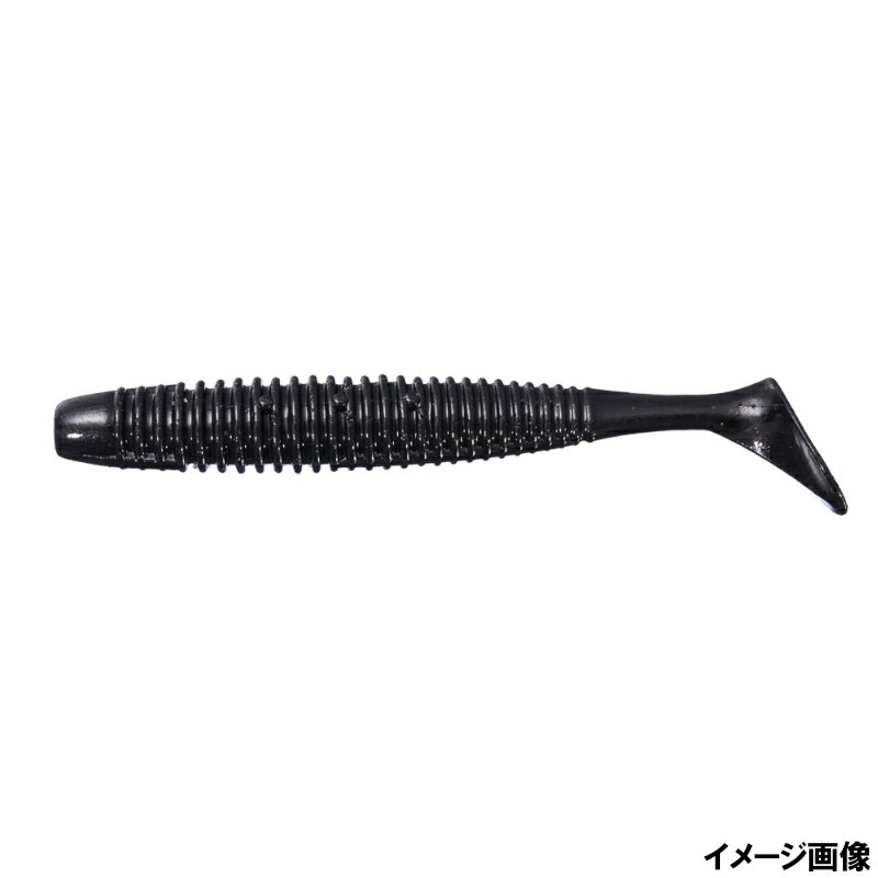 Worm - 【現品限り】 オーエスピー ワーム HPシャッドテール 3.6インチ W016 ブラック【ゆうパケット】