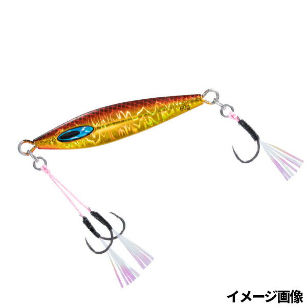 【3点購入で最大P28倍＆お得なクーポン配布中！】【現品限り】 ダイワ ジグ ソルティガ FKジグ TG SLJ 60g MG赤金【ゆうパケット】