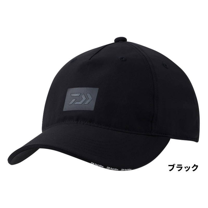 【楽天スーパーSALE！エントリー＆3点購入でP最大28倍！】ダイワ キャップ DC-6123W ストレッチフィットキャップ フリー ブラック