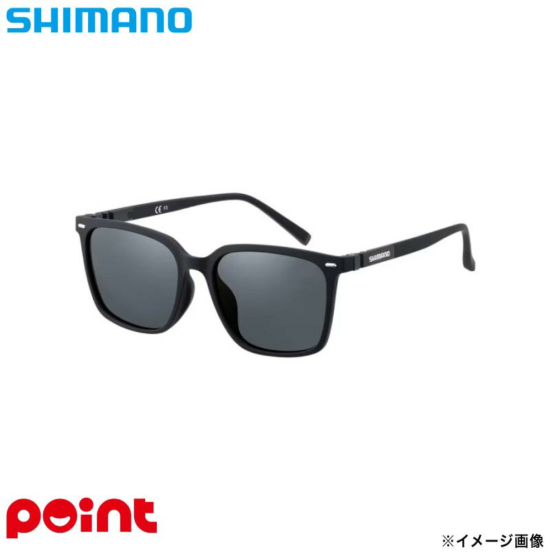 【楽天ブラックフライデー！3点購入で最大28倍！】シマノ 偏光グラス ウェリントングラス01 マットブラ..