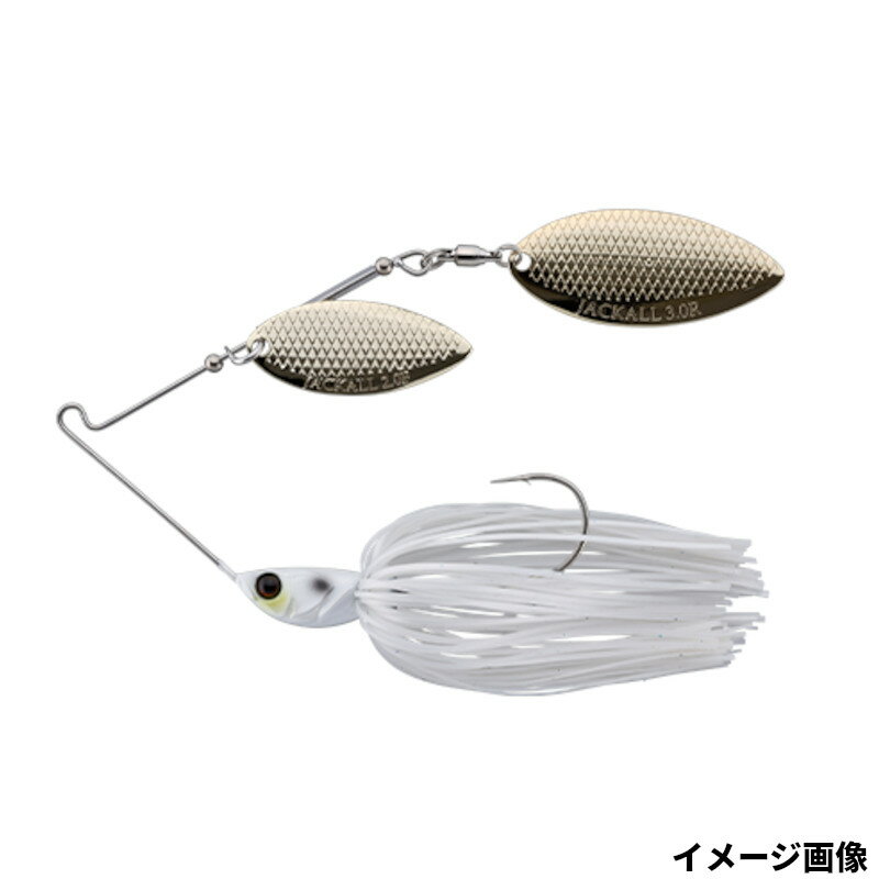 ジャッカル スピナーベイト ドーン 1/2oz シークレットホワイト【ゆうパケット】