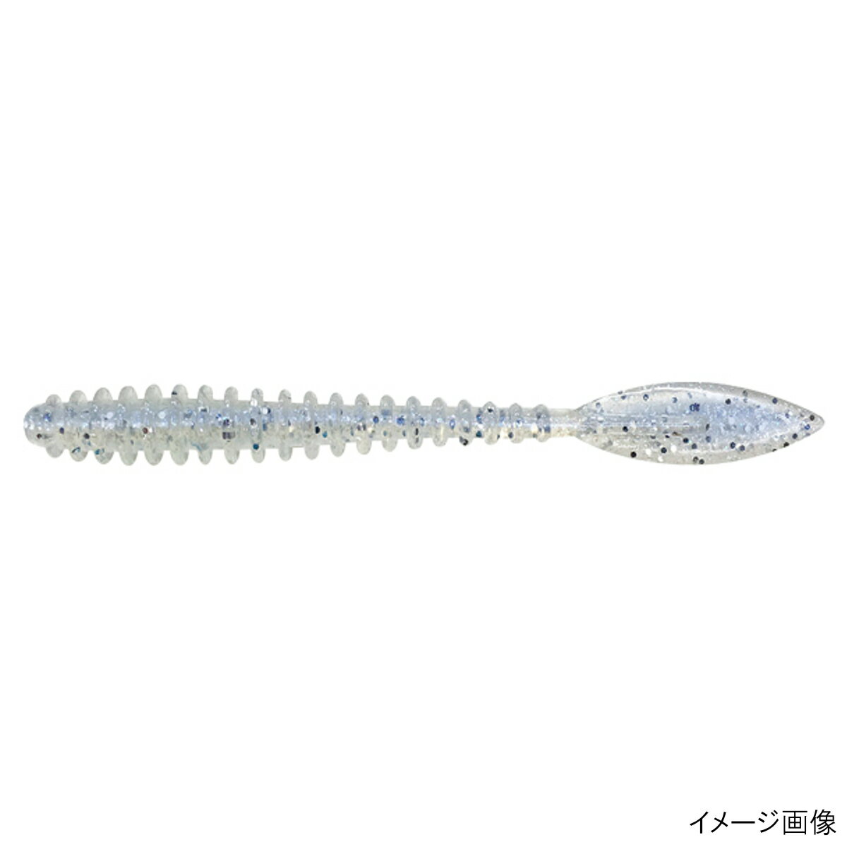 【エントリー＆3点購入でP10倍！】林釣漁具製作所 ワーム ティクト ブリリアント 2.5インチ C-16 ナノラメしらす【ゆうパケット】