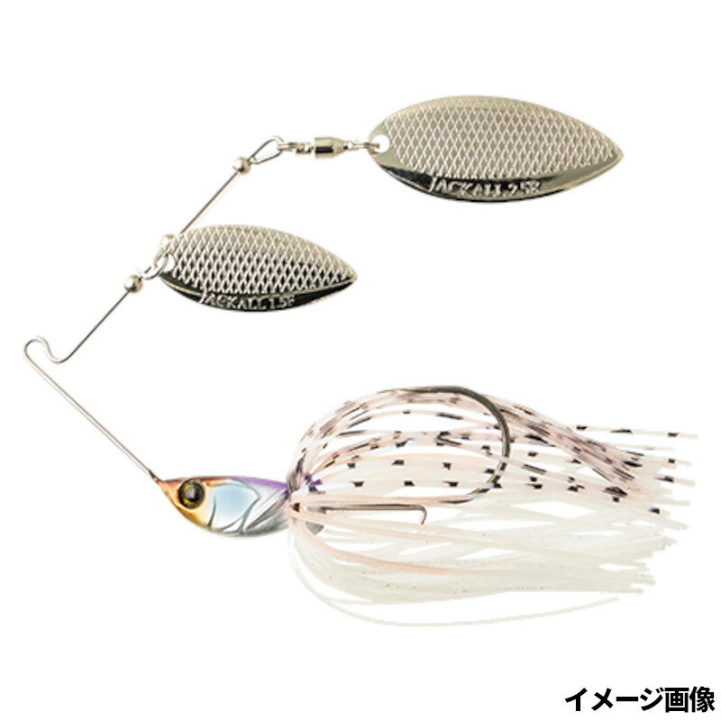 【5日限定!3点購入で最大5000p!】ジャッカル スピナーベイト スーパードーン 1/2oz デリシャスワカサギ【ゆうパケット】