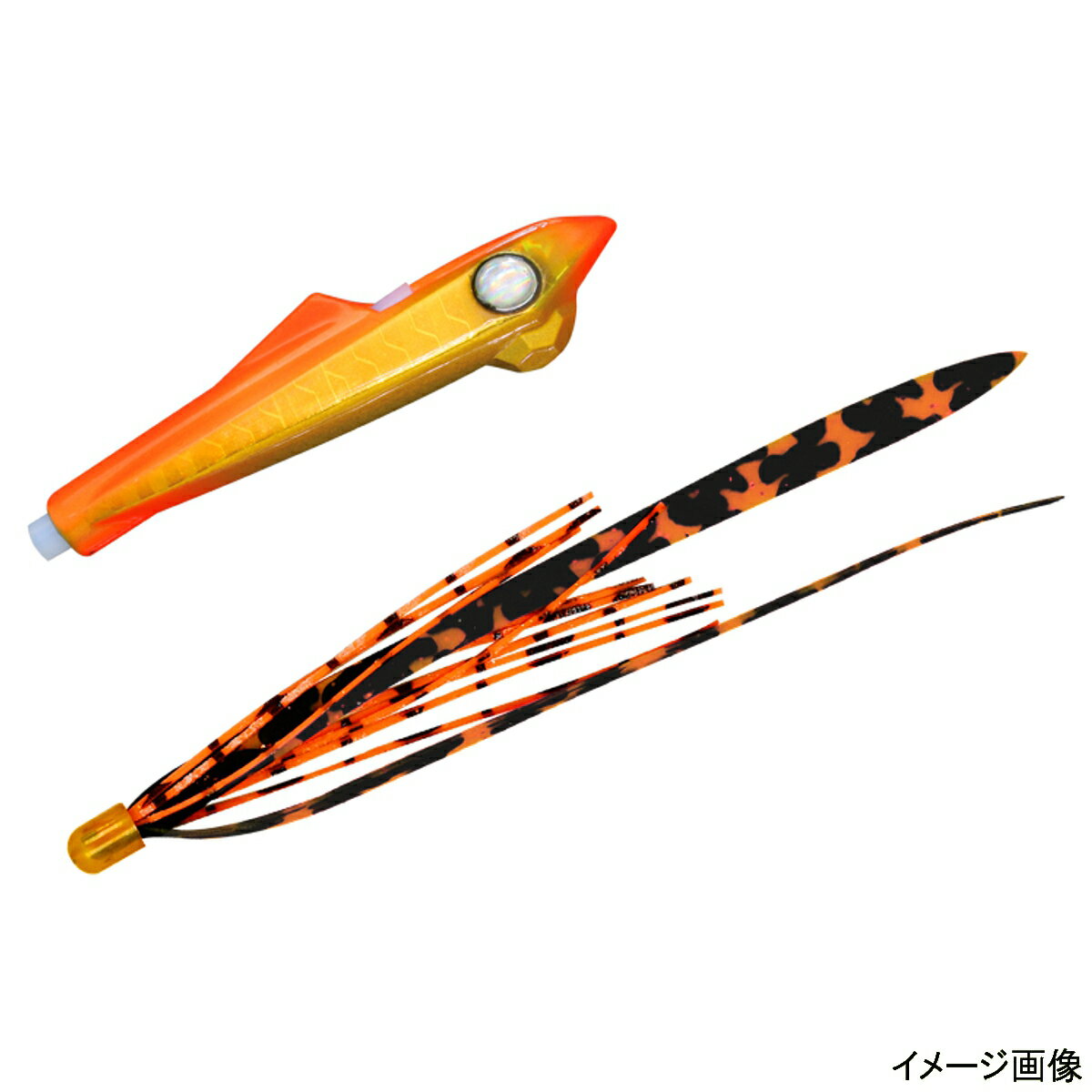 ジャッカル インチク ビンビンロケット 45g オレンジゴールド/シマオレT+