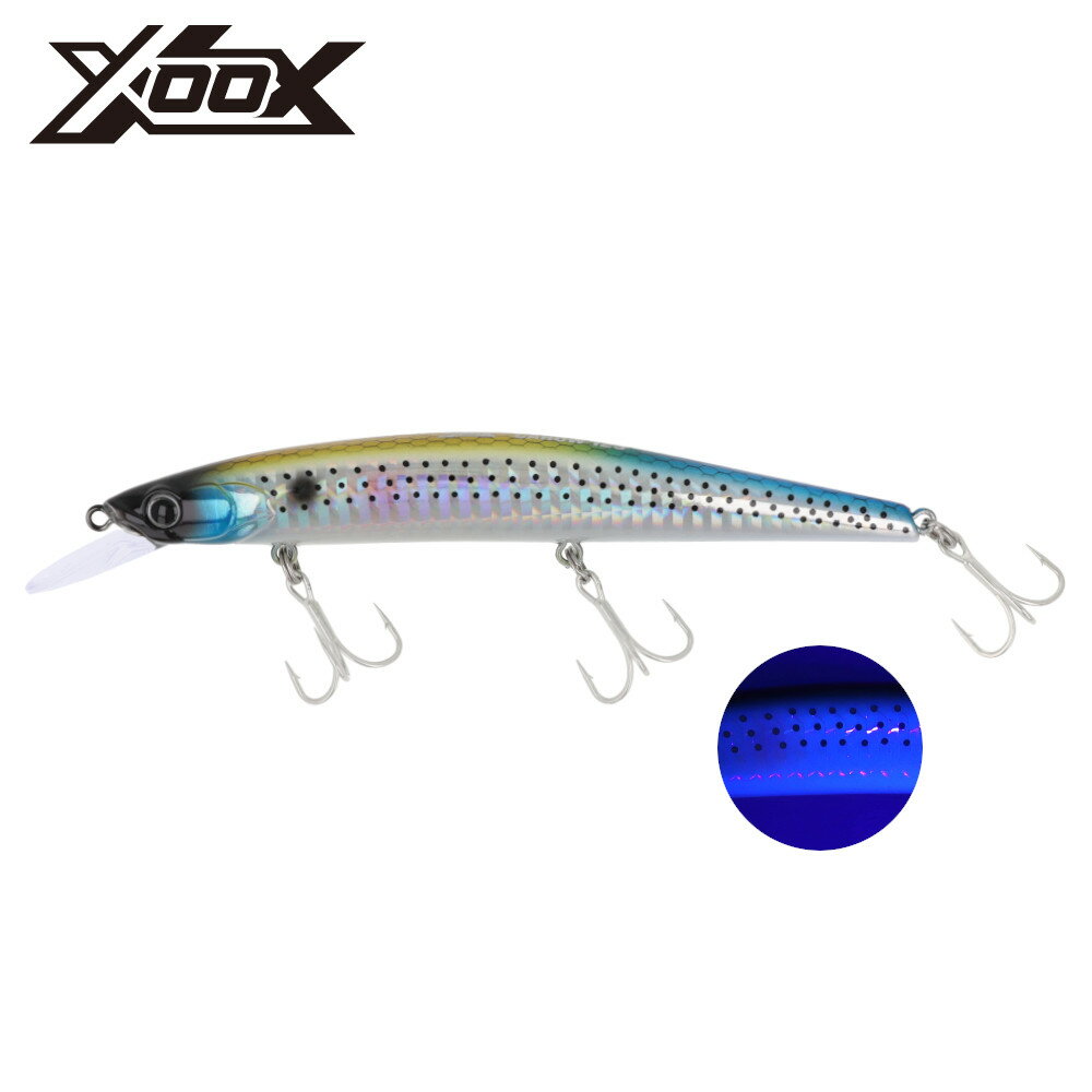 乐天商城 - 【スーパーSALE！最大P10倍&お得なクーポン配布中！】ルアー XOOX キャロー 123S UVコノシロ【ゆうパケット】