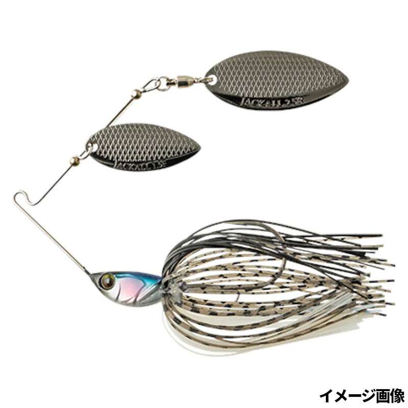 【5日限定!3点購入で最大5000p!】ジャッカル スピナーベイト スーパードーン 1/2oz ガンメタハス【ゆうパケット】