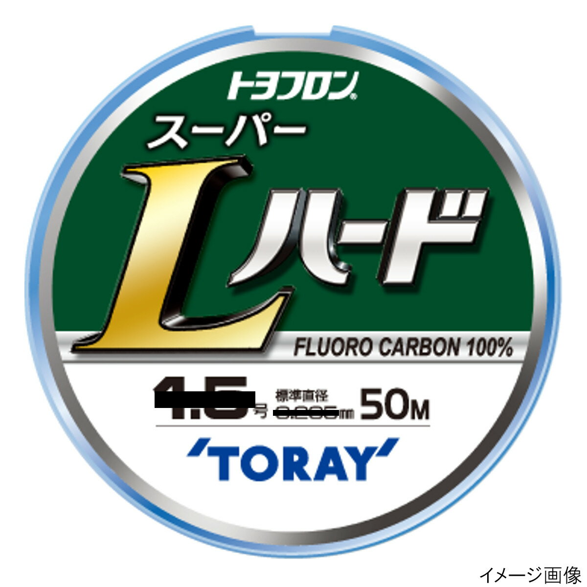 【独占企画！20日はエントリー&3点購入で最大24倍！】東レ トヨフロン スーパーLハード 50m 4号 ナチュラル【ゆうパケット】のサムネイル
