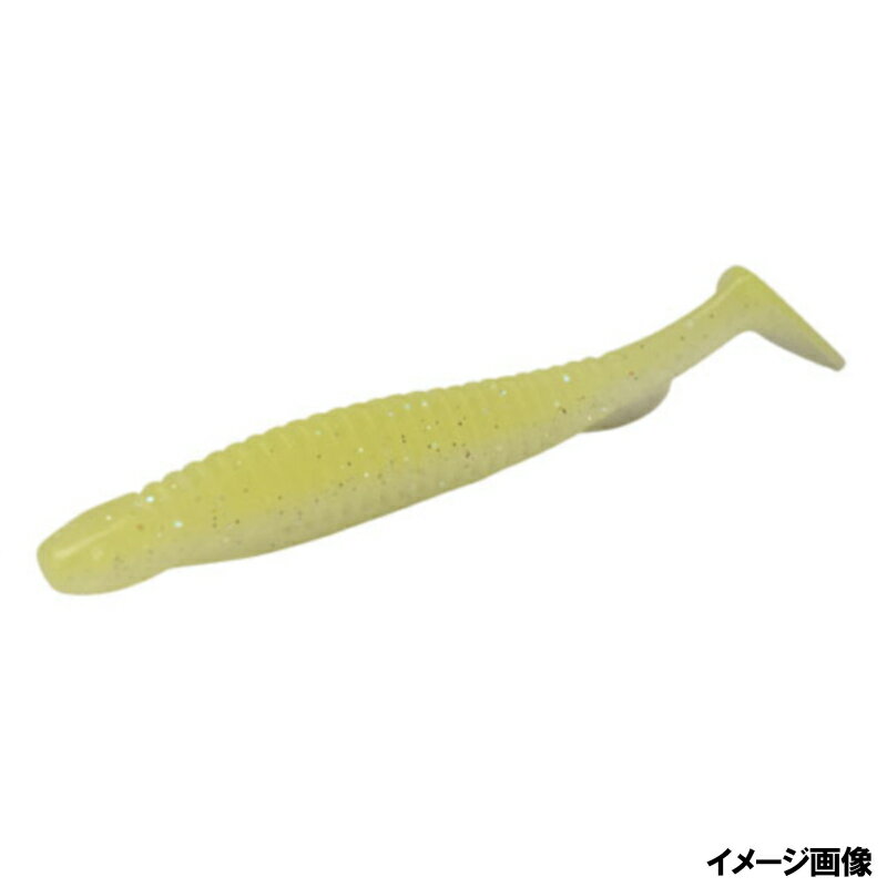 【スーパーSALE！3点購入で最大P26倍！】DSTYLE ワーム ブルーノ シャッドテール 4.8インチ レモンサワー
