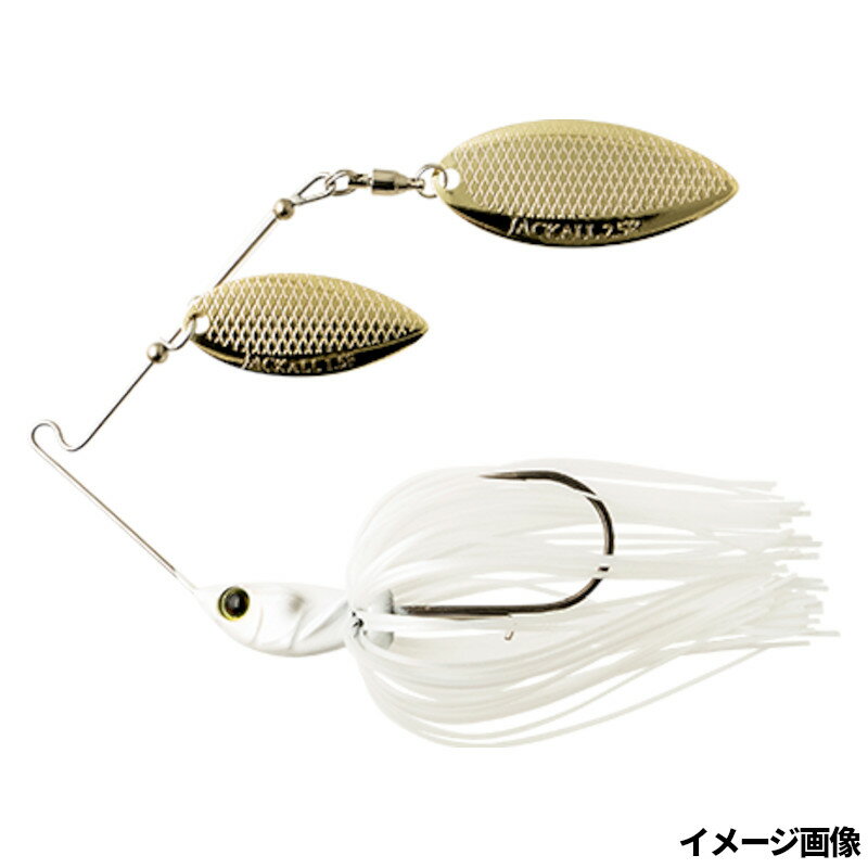 【5日限定!3点購入で最大5000p!】ジャッカル スピナーベイト スーパードーン 1/2oz シークレットホワイト【ゆうパケット】