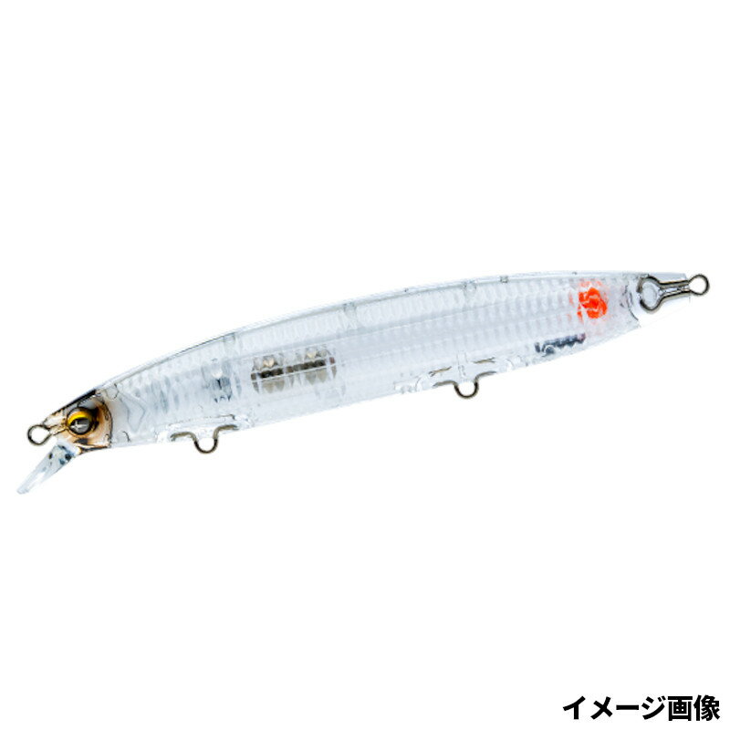 デュエル ルアー ハードコア ソニックブーム SBミノー 125F 10.TM クリアー【ゆうパケット】