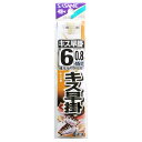 【衝撃!4点購入で最大1万ポイント!】ささめ針 糸付 キス早掛 AA114 針6号-ハリス0.8号 金【ゆうパケット】