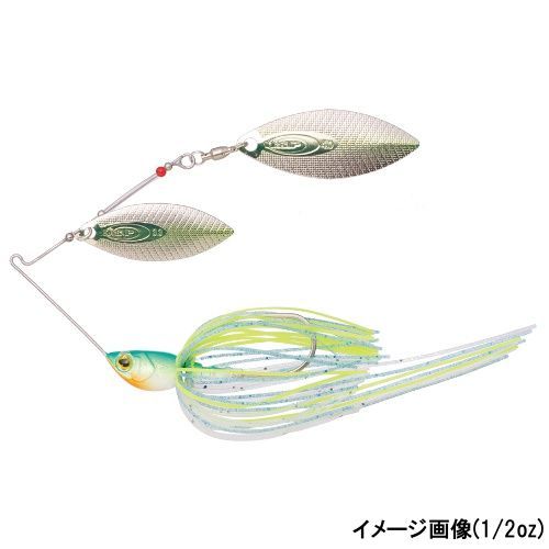 オーエスピー スピナーベイト ハイピッチャー マックス 3／8oz DW S61（ゴーストチャートブルーバック）【ゆうパケット】
