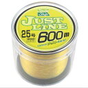 スマイルシップ ジャストライン 600m 2.5号 イエロー SmileShip