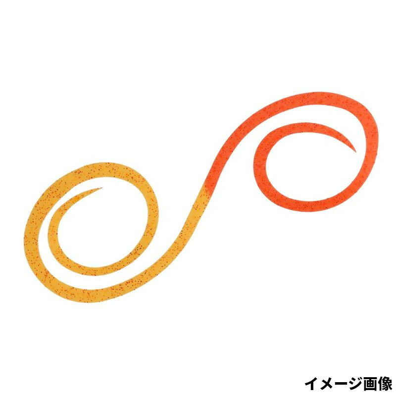 ダイワ 紅牙 シリコンネクタイ 3D やり過ぎツインカーリー 蜜柑ラメ+中井オレンジ【ゆうパケット】...