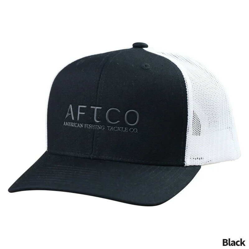 å AFTCO(ե) Mens Samurai Trucker Hat MC1029 ե꡼ Black