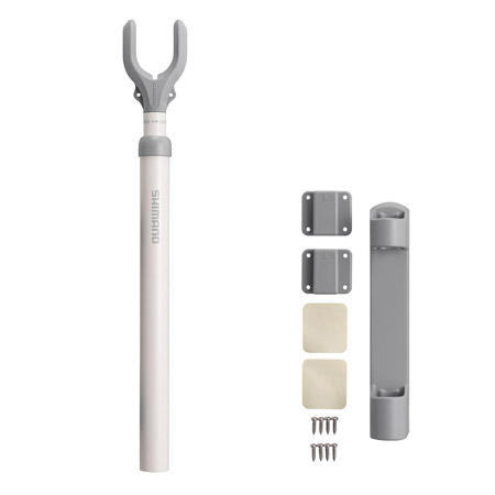 【7日間限定8/4-8/11★P最大47倍!】シマノ ロッドスタンド(ネジ固定式ホルダー2セット付) RS-701G ライトグレー×オフホワイト【6co04】通販格安セール情報 楽天 通販