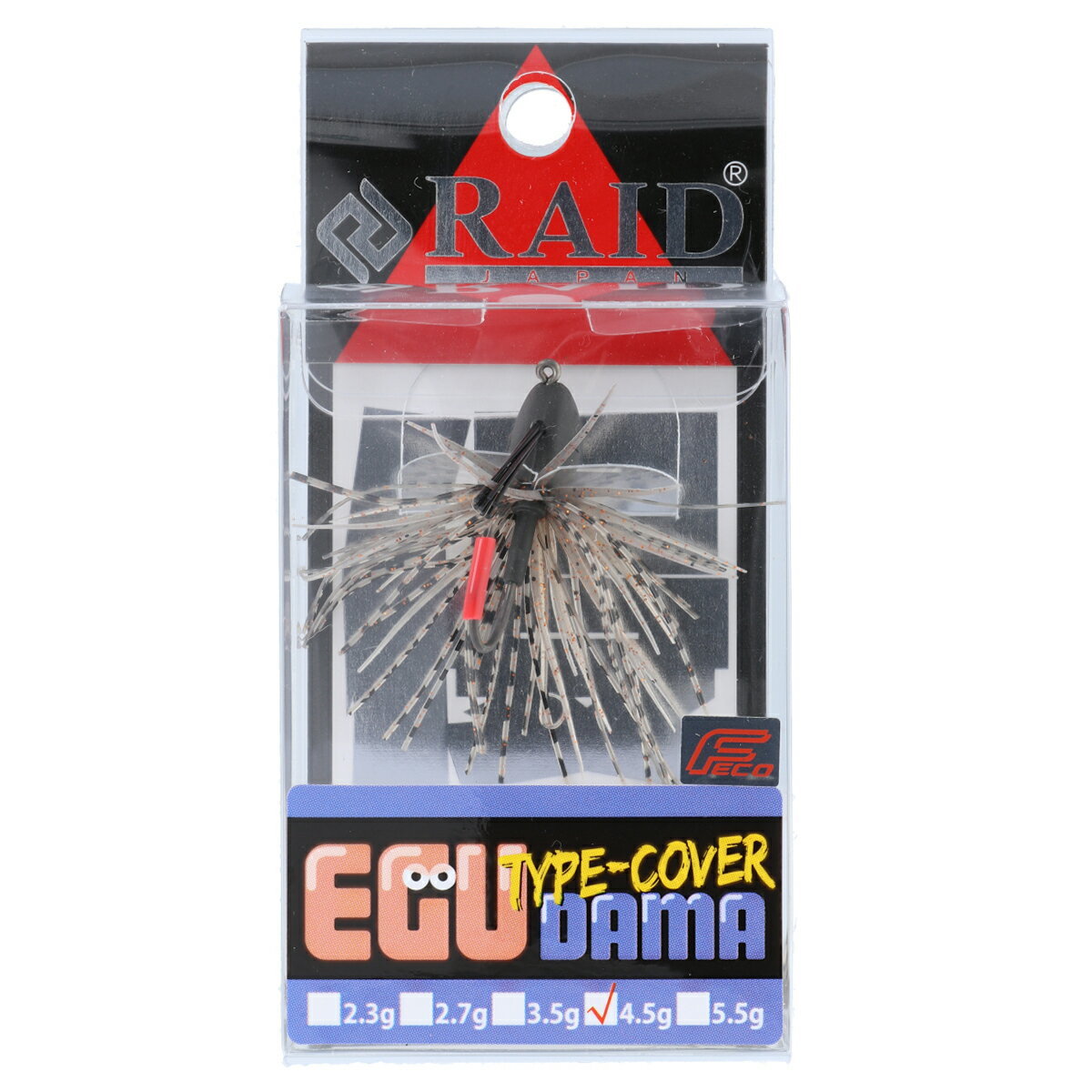 【5日限定!3点購入で最大5000p!】レイドジャパン ラバージグ EGU-DAMA Type-COVER 4.5g 007.ゴーストシュリンプ