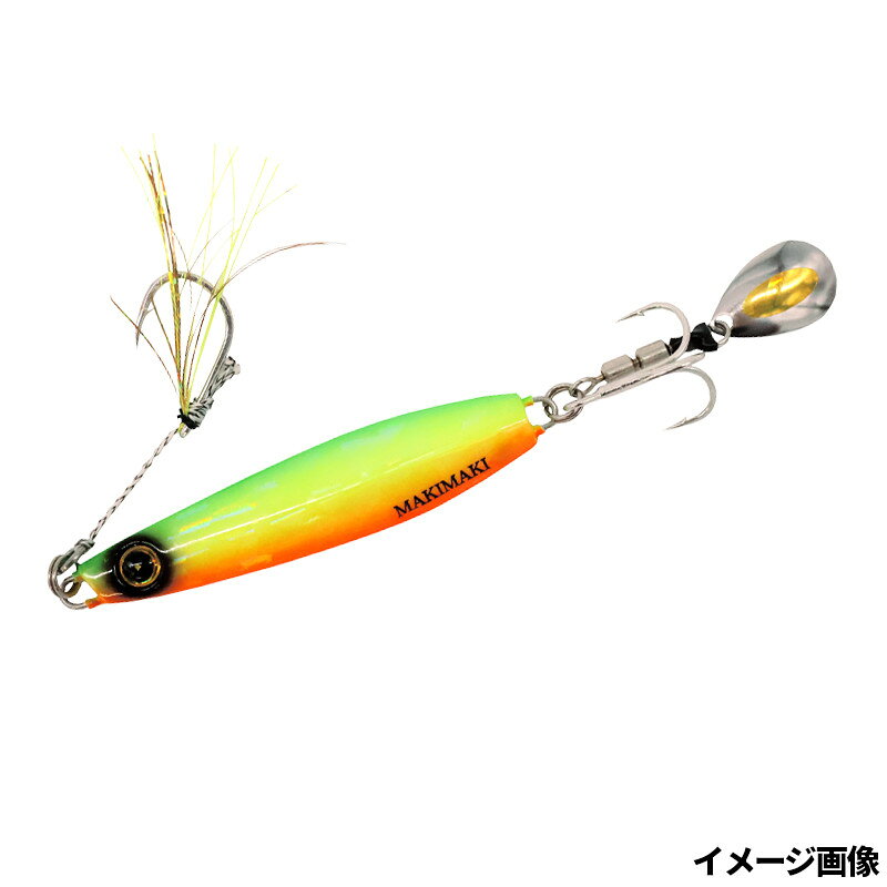 カンタン巻くだけブレードジグジャックアイマキマキ 40g トリプルチャートグロー
