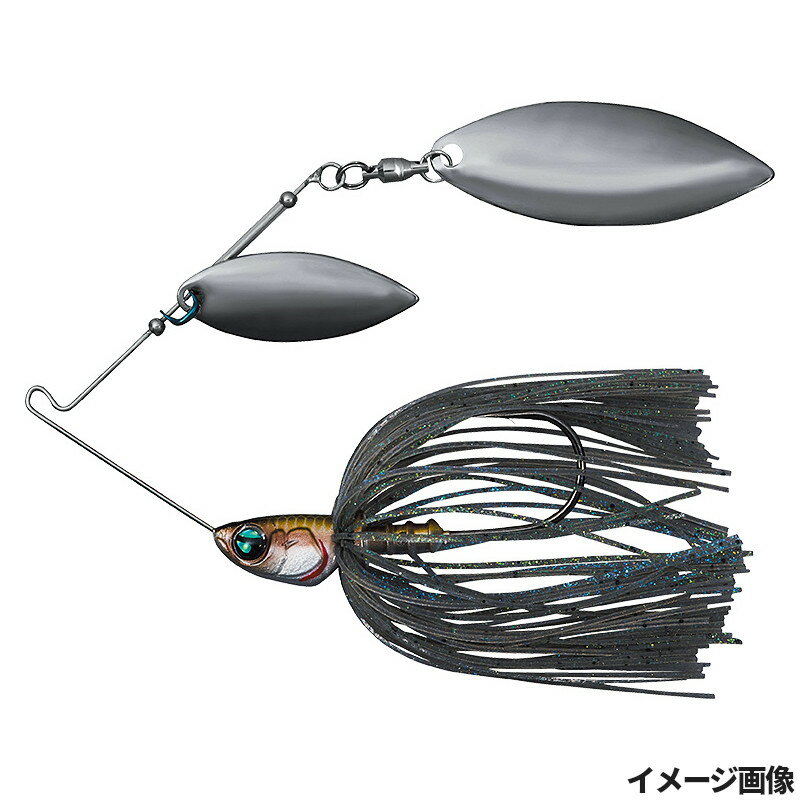 Spinner Bait - 【現品限り】 ダイワ スピナーベイト スティーズ スピナーベイト 1/4oz DW スモークシャッド【ゆうパケット】