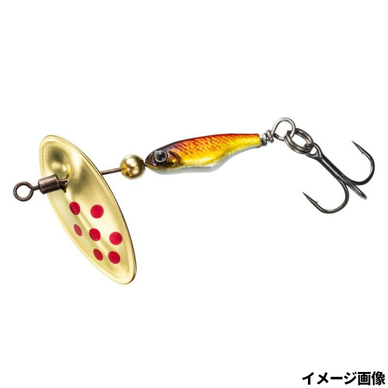 乐天商城 - 【スーパーSALE！最大P10倍&お得なクーポン配布中！】【現品限り】 ダイワ ルアー シルバークリーク スピナーSS 4.5g アカキン【ゆうパケット】