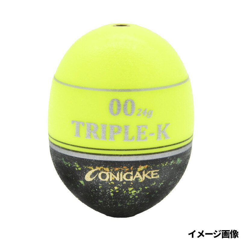 鬼掛ふかせウキTRIPLE-K 00 14.イエロー YG302G