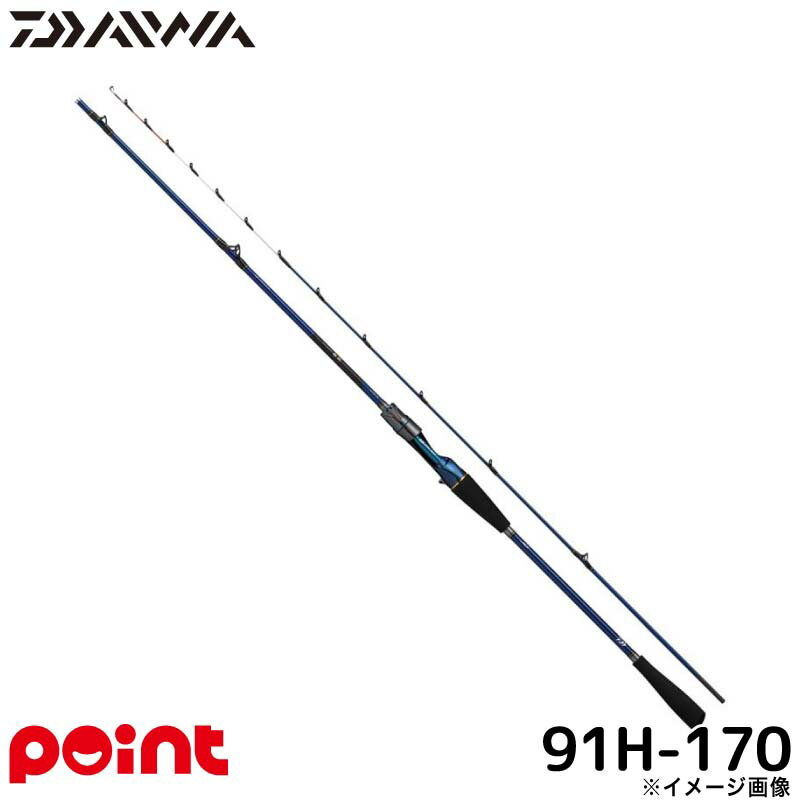 ダイワ 船竿 25 極鋭 LG 91H-170