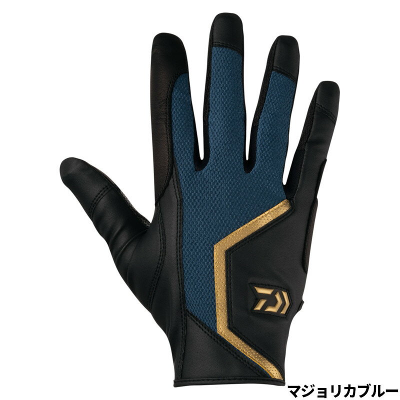 乐天商城 - 【スーパーSALE！最大P10倍&お得なクーポン配布中！】【現品限り】 ダイワ グローブ DG-7324 オフショアレザーグローブ XL マジョリカブルー【ゆうパケット】