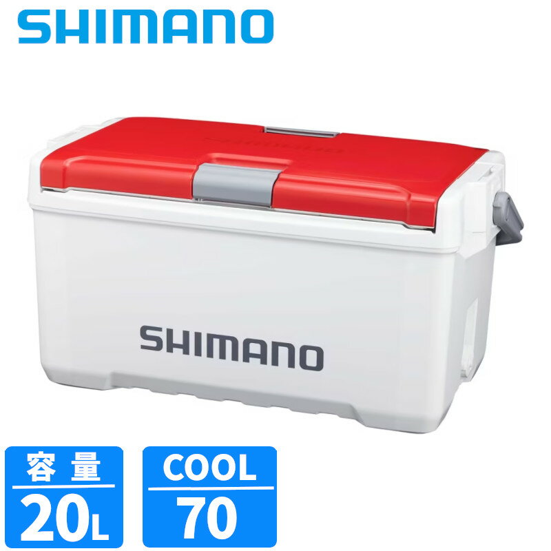 樂天商城 - 【スーパーSALE！最大P10倍&お得なクーポン配布中！】【現品限り】 シマノ クーラーボックス ユニフリーズ LT 20L Wレッド ND-720Y クーラーボックス