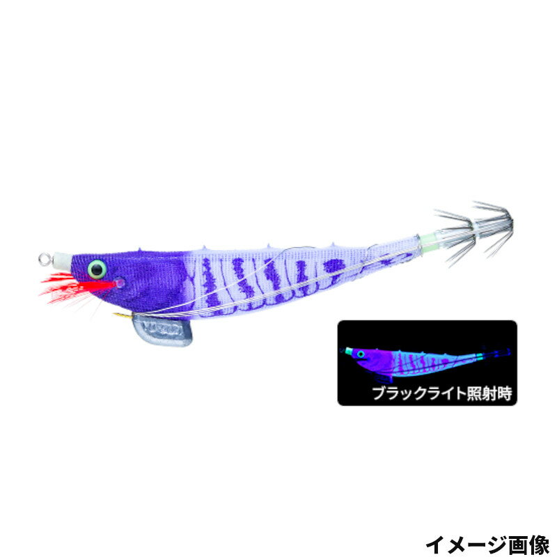 乐天商城 - 【スーパーSALE！最大P10倍&お得なクーポン配布中！】デュエル ヨーヅリ エビスッテ ミニ 90mm 19.KVUH ケイムラパープルヘッド【ゆうパケット】
