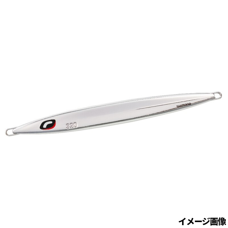 シマノ ジグ オシア ロングウェーバー 320g 014 シルバーミラー JV-L32U