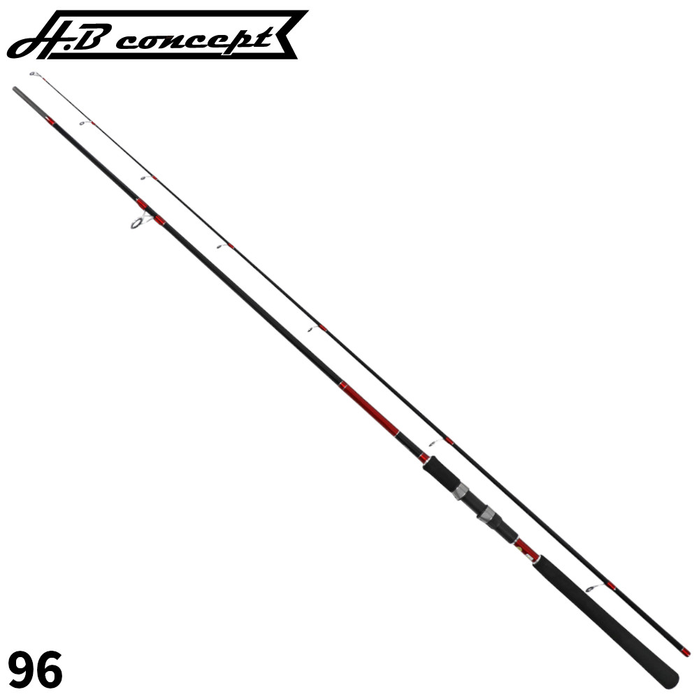 Rods - ショアジギングロッド H.B コンセプト ライトステップII ショアジギング 96【大型商品】※単品注文限定、別商品との同梱不可。ご注文時は自動キャンセル対応。