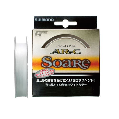 シマノ(SHIMANO) クロスダイン AR－C G－ブレンデッド ソアレ　Pl－209F　ホワイト　0．35号