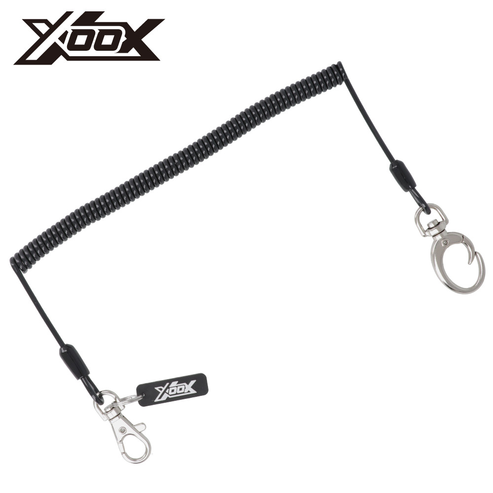 【スーパーSALE！最大P10倍&お得なクーポン配布中！】XOOX スパイラルコード S ブラック【ゆうパケット】