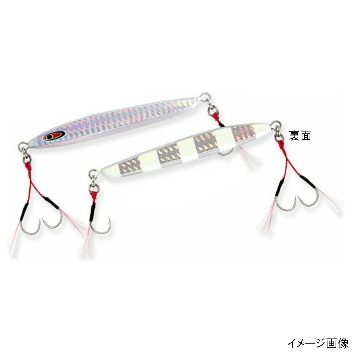 【マラソン中5%クーポン＆最大P10倍！】【アウトレット】 シーフロアコントロール ジグ スイムTG 40g 05 シルバーゼブラグロー スーパーライトジギング【ゆうパケット】