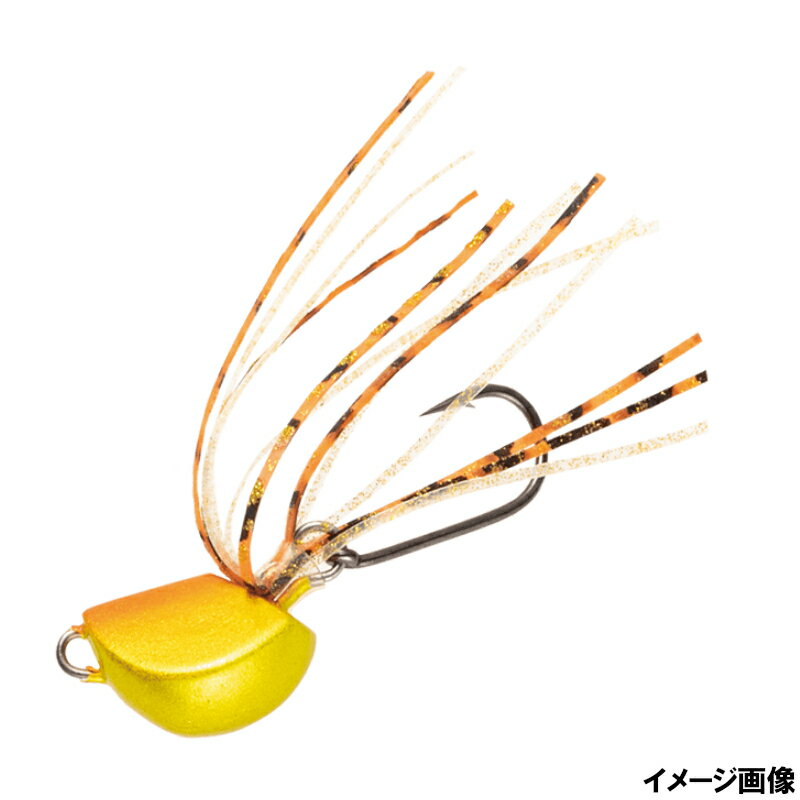 ルアー チニングヘッド ずるずるチーヌ 10g 2.オレキン [FS241]【ゆうパケット】