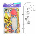 【楽天スーパーSALE期間中はエントリー&3点購入で最大P28倍!】ささめ針 うきうき堤防カゴ五目(リール竿用) W−665 M