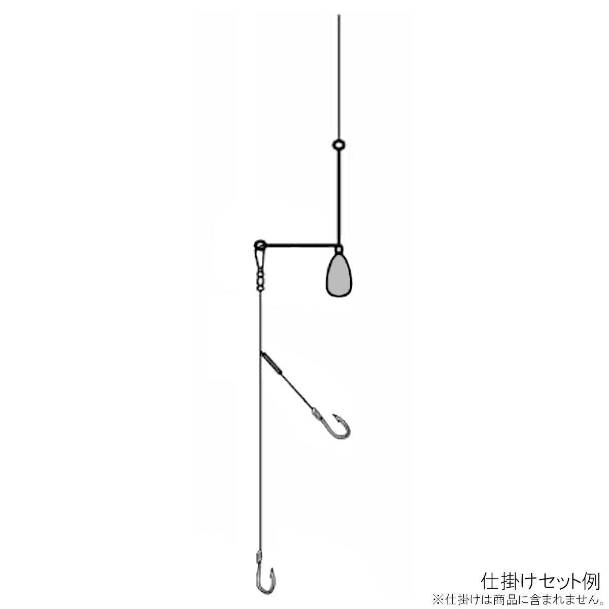 【スーパーSALE！3点購入で最大P26倍！】スマイルシップ ちょい投げL型天秤 12号 ピンク SmileShip【ゆうパケット】