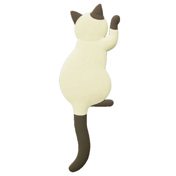 東洋ケース マグネットフック Cat tail シャム MH-CAT-04