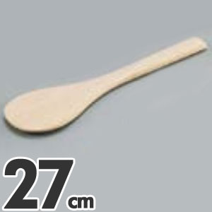 木製 丸スパテル 27cm