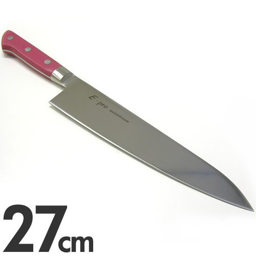 Rakuten - EBM E-PRO モリブデン 牛刀包丁 27cm レッド