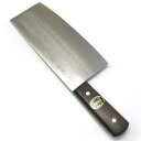 ローズ柄 全鋼 中華包丁 22cm