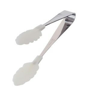 18-0ステンレス 抗菌 耐熱カラフルトング ホワイト