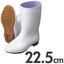 弘進 厨房用長靴(衛生長靴) ゾナG3 耐油性白長靴 22.5cm