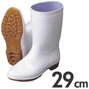 弘進 厨房用長靴(衛生長靴) ゾナG3 耐油性白長靴 29cm