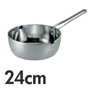 Rakuten - TKG 共柄厚板 アルミ雪平鍋 目盛付 24cm