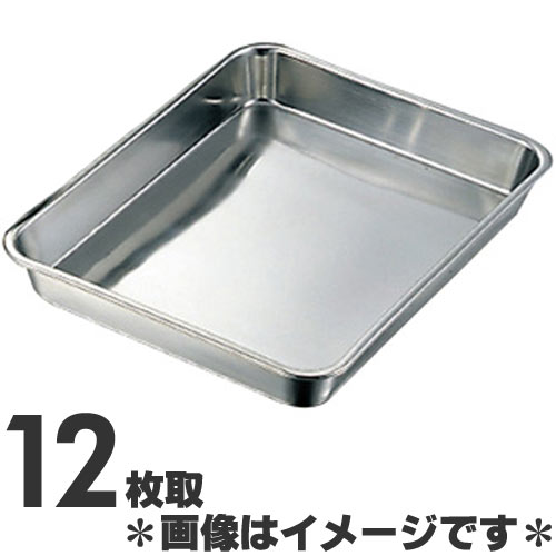 クローバー 浅型角バット 12枚取