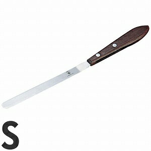 木柄シフォンケーキ用スパテル S 14cm