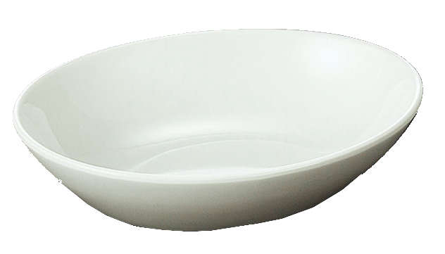 Rakuten - 国際化工 マルケイ クリスタ 14cmオーバルボール アイボリーホワイト・DC E129 IWD メラミン食器 メラミンウェア